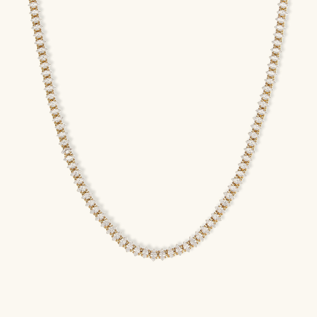 Wisteria Diamant Tennishalskette