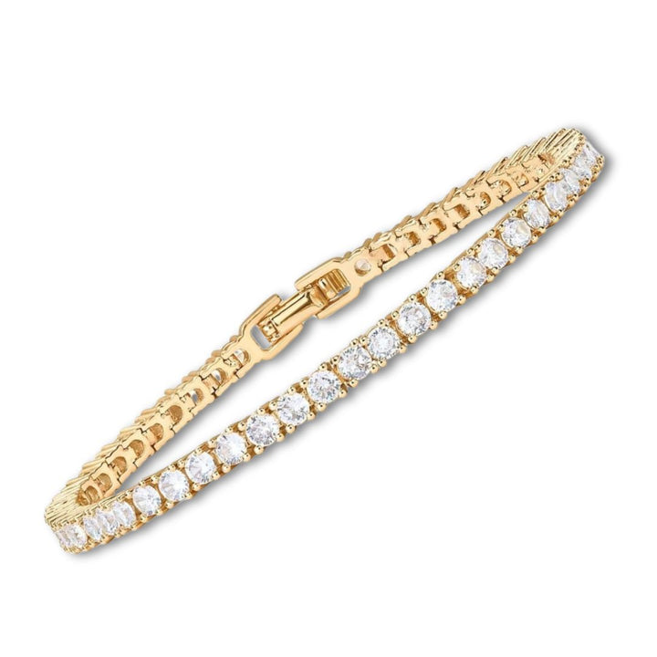 Tennis Armband | Gold