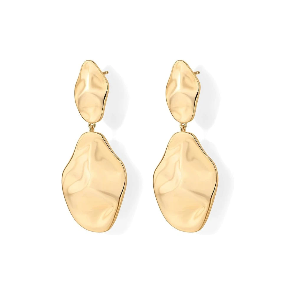 Ripple Welle Ohrringe | Gold