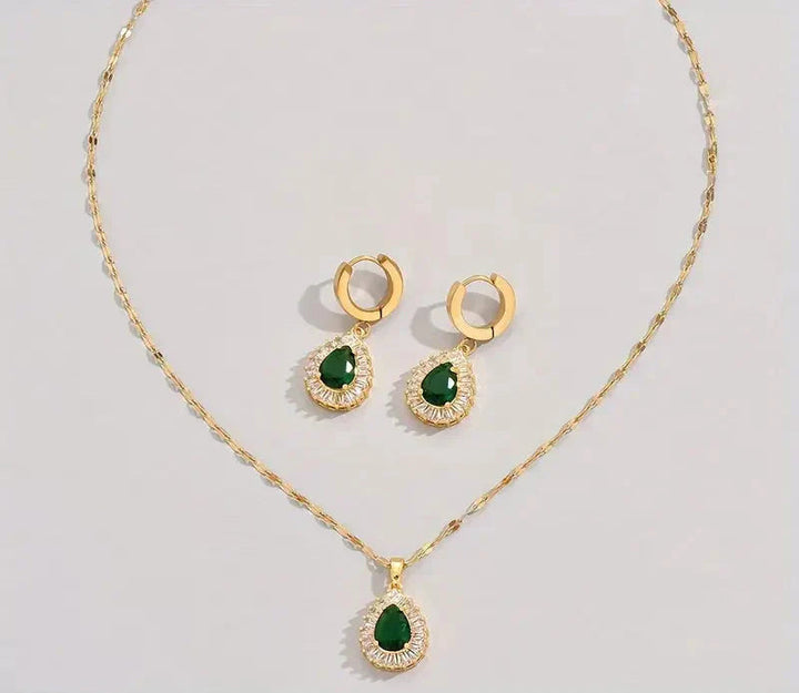 Rheya Lysandelle Schmuckset | Gold