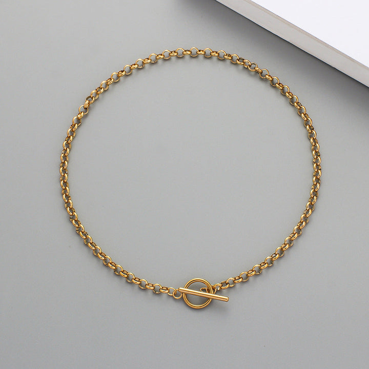 Einheit Kette Halskette | Gold
