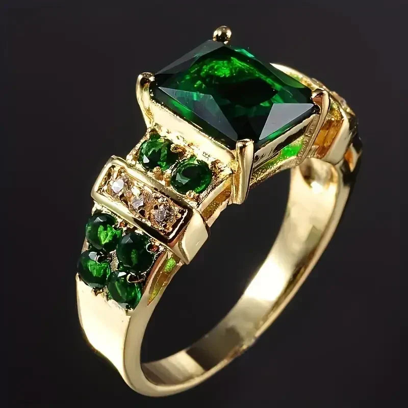 Exquisit Smaragdring | Gold