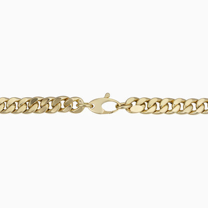 Estate Cuban Armband | Gold