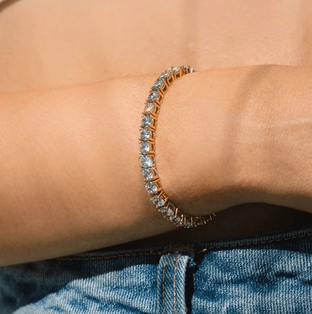 Tennisarmband Gold