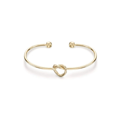 Liebe Knoten Unendlichkeit Armband | Gold