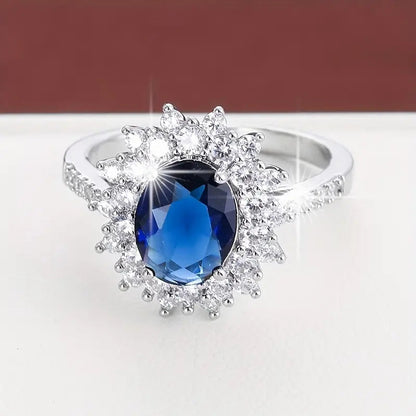 Vionne Saphirae Ring | Weißgold