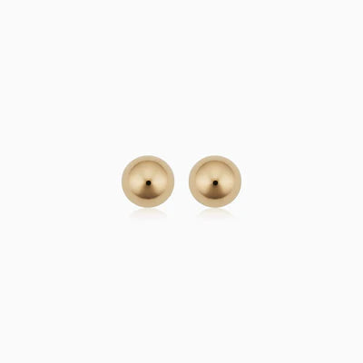 Kugel-Ohrstecker | Gold