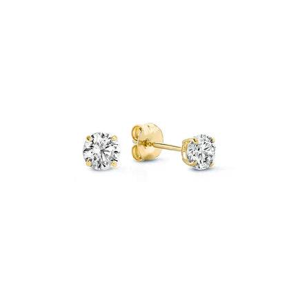 Larmes de Lune Stein Ohrstecker | Gold