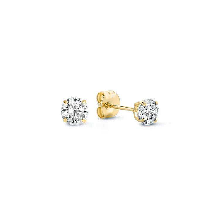 Larmes de Lune Stein Ohrstecker | Gold