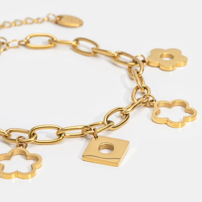 Lucky Daisy Anhänger Armband