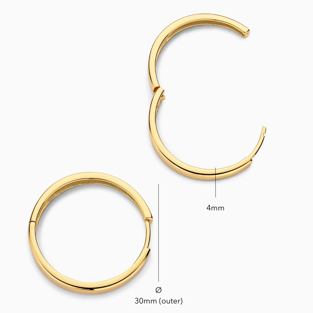 Gia Statement Creolen | Gold