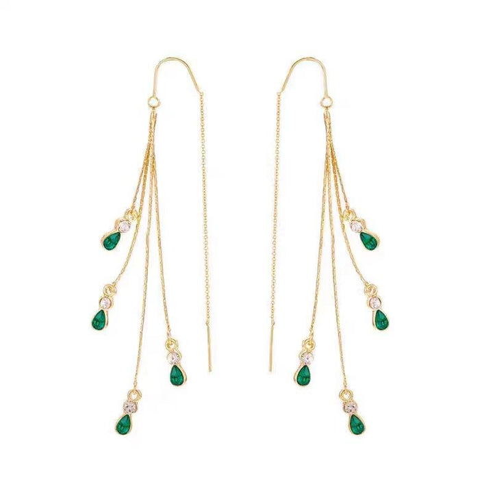 Calista Moreau Tassel Ohrringe | Gold