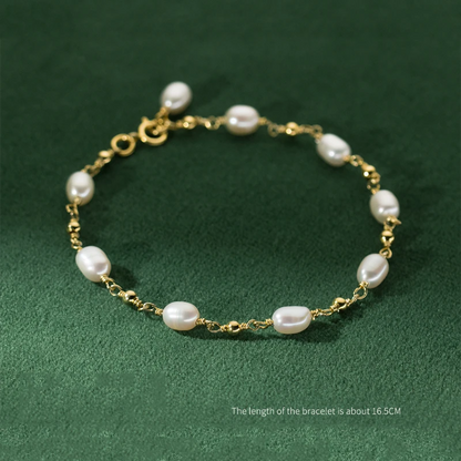Barockperlen Strang Armband