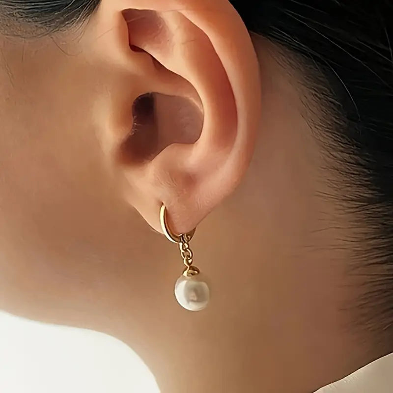 Elegant Anmutig Perlenhalsketten-Set